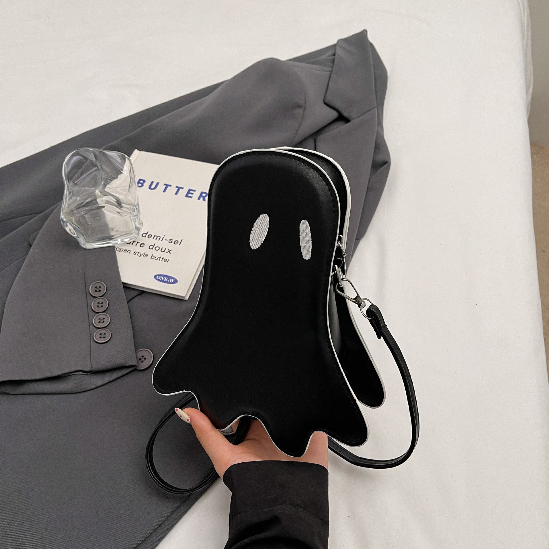 Sac à bandoulière fantôme pour enfant - Halloween - Allomarc.com