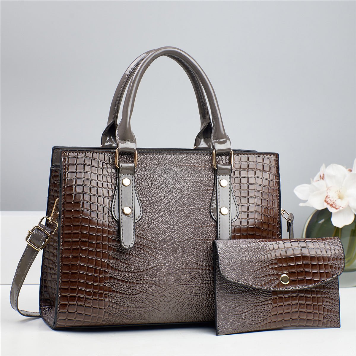 Sac à bandoulière portable deux pièces pour les nouveaux navetteurs - Style européen et américain - Allomarc.com