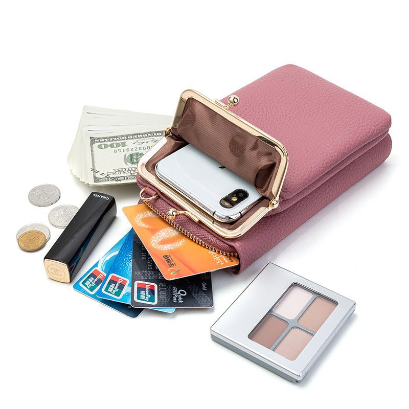 Sac à bandoulière vertical pour téléphone femme - Allomarc.com