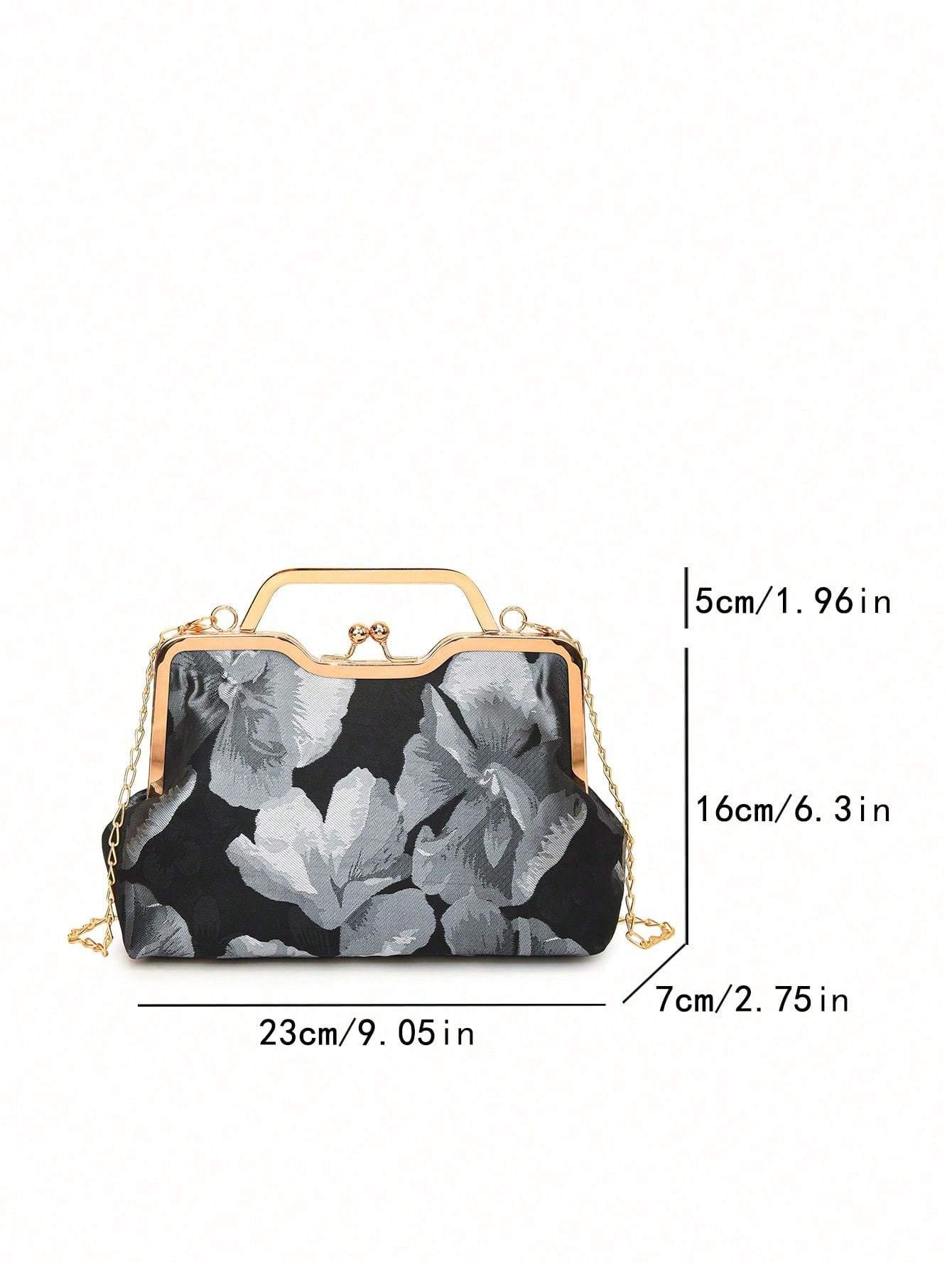 Sac à main rétro en carré - Sac crossbody Cheongsam - Allomarc.com