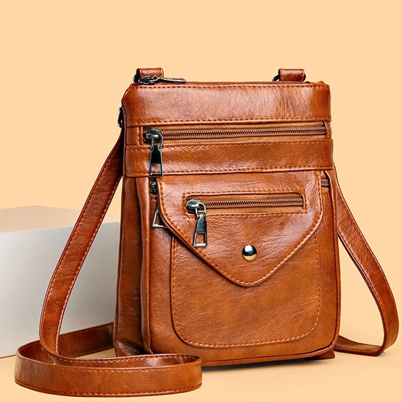 Sac à main vertical en cuir pour téléphone portable pour femmes - Allomarc.com