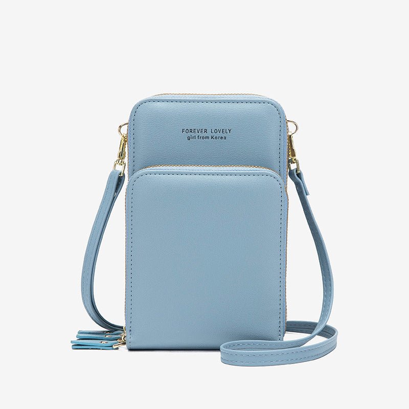 Sac Bandoulière Femme avec Poches Tri - fold pour Téléphone - Allomarc.com