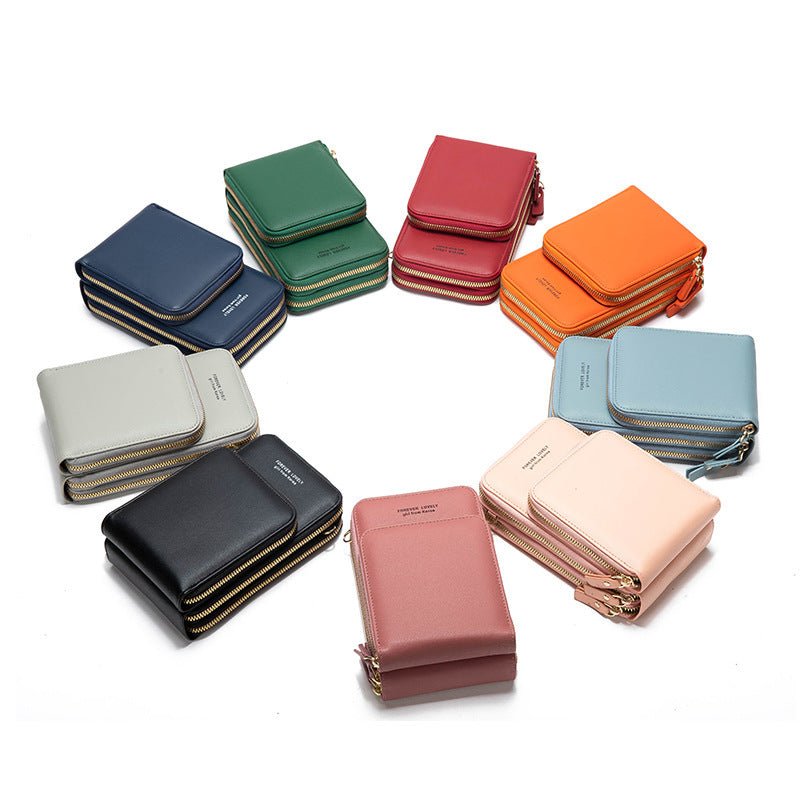 Sac Bandoulière Femme avec Poches Tri - fold pour Téléphone - Allomarc.com