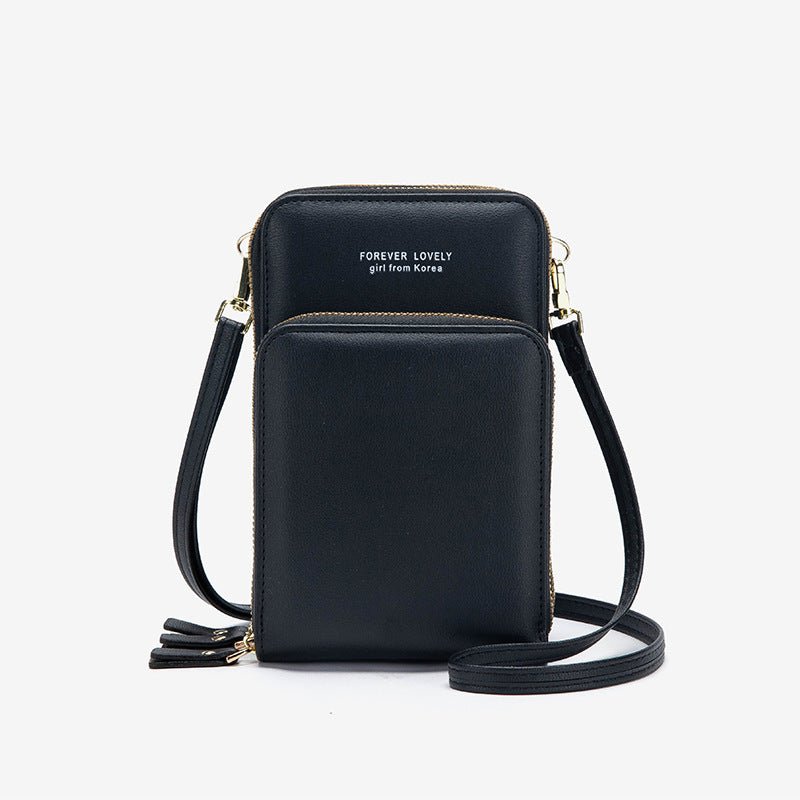 Sac Bandoulière Femme avec Poches Tri - fold pour Téléphone - Allomarc.com