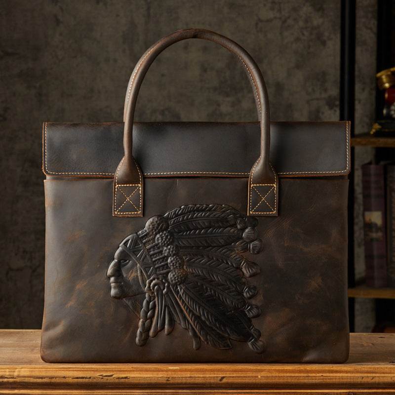 Sacoche en Cuir pour Hommes - Élégante et Pratique - Allomarc.com