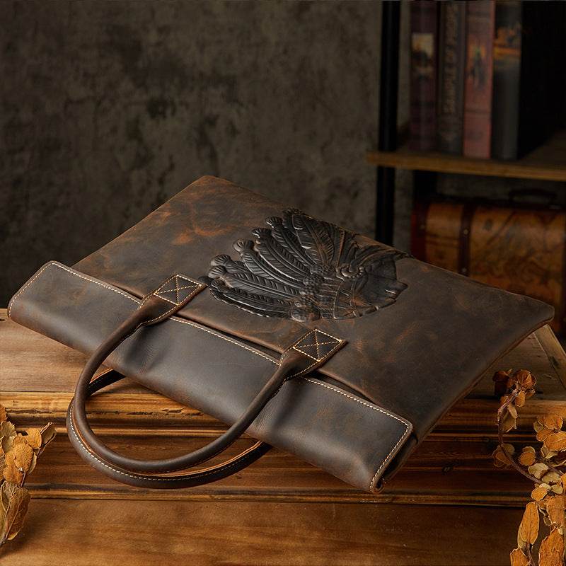 Sacoche en Cuir pour Hommes - Élégante et Pratique - Allomarc.com