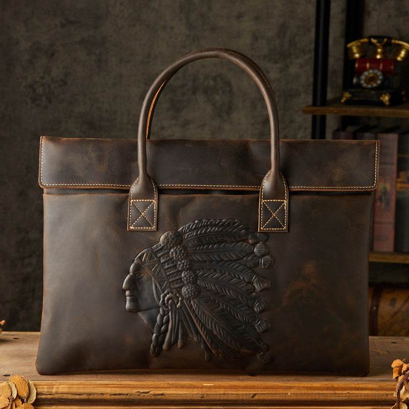 Sacoche en Cuir pour Hommes - Élégante et Pratique - Allomarc.com