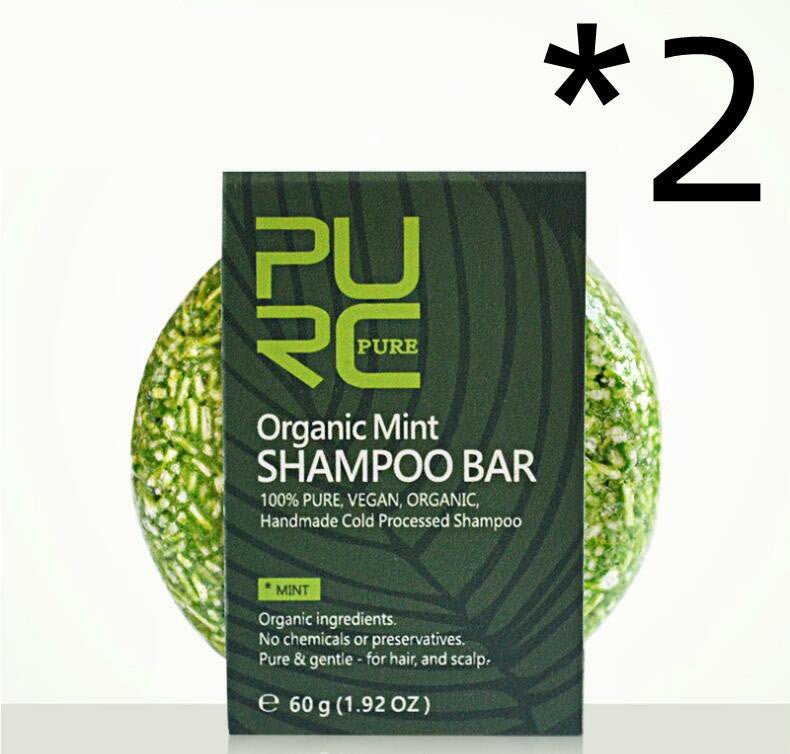 Savon Purc Extrait à la Main, Anti - Pelliculaire, Contrôle de L'Huile, Nourrissant, Savon au Shampoing à la Racine de Fleece - Flower et au Gingembre - Allomarc.com