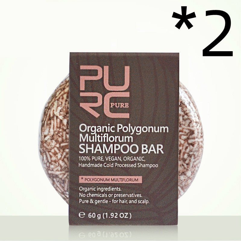 Savon Purc Extrait à la Main, Anti - Pelliculaire, Contrôle de L'Huile, Nourrissant, Savon au Shampoing à la Racine de Fleece - Flower et au Gingembre - Allomarc.com