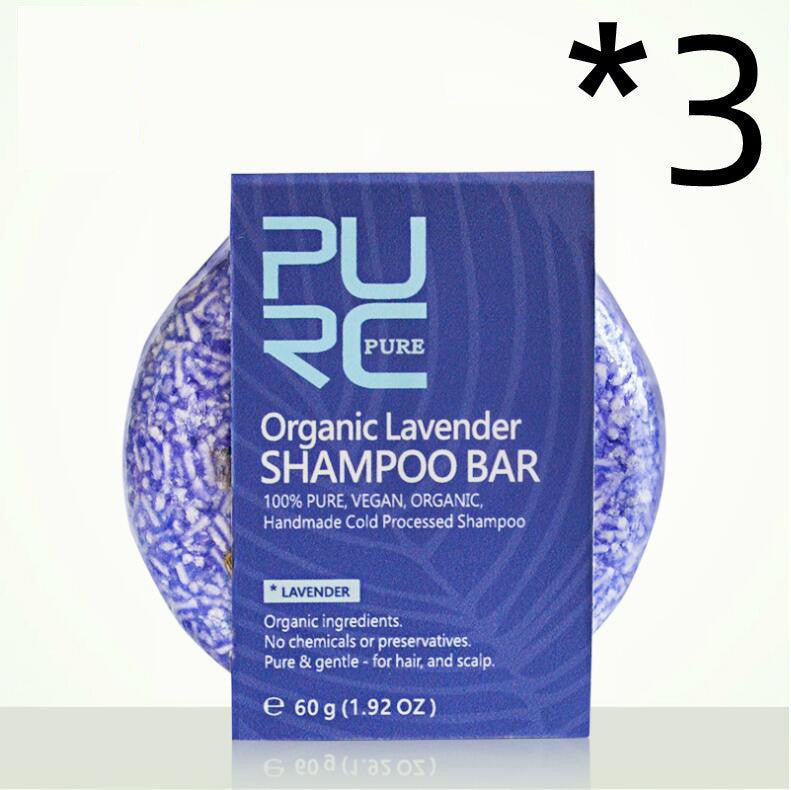 Savon Purc Extrait à la Main, Anti - Pelliculaire, Contrôle de L'Huile, Nourrissant, Savon au Shampoing à la Racine de Fleece - Flower et au Gingembre - Allomarc.com