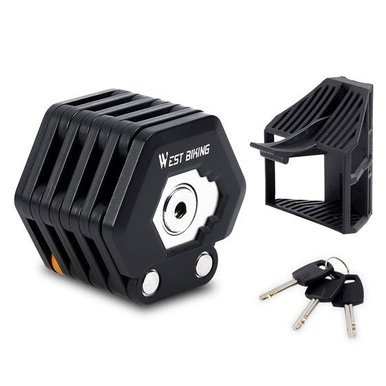 Serrure de Vélo avec Clé Anti - Cambriolage - Allomarc.com