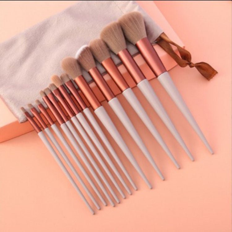 Set de 13 Pinceaux de Maquillage - Outils de Beauté Cosmétiques - Allomarc.com