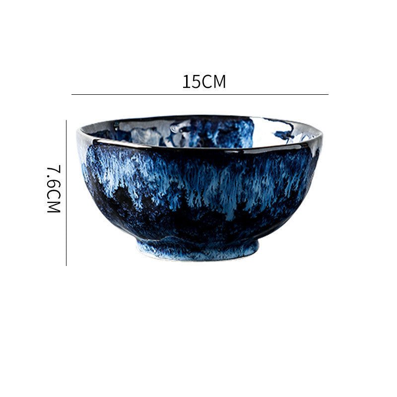 Set de Vaisselle Enchantresse Bleue - Assiettes de Restaurant Haut de Gamme - Allomarc.com
