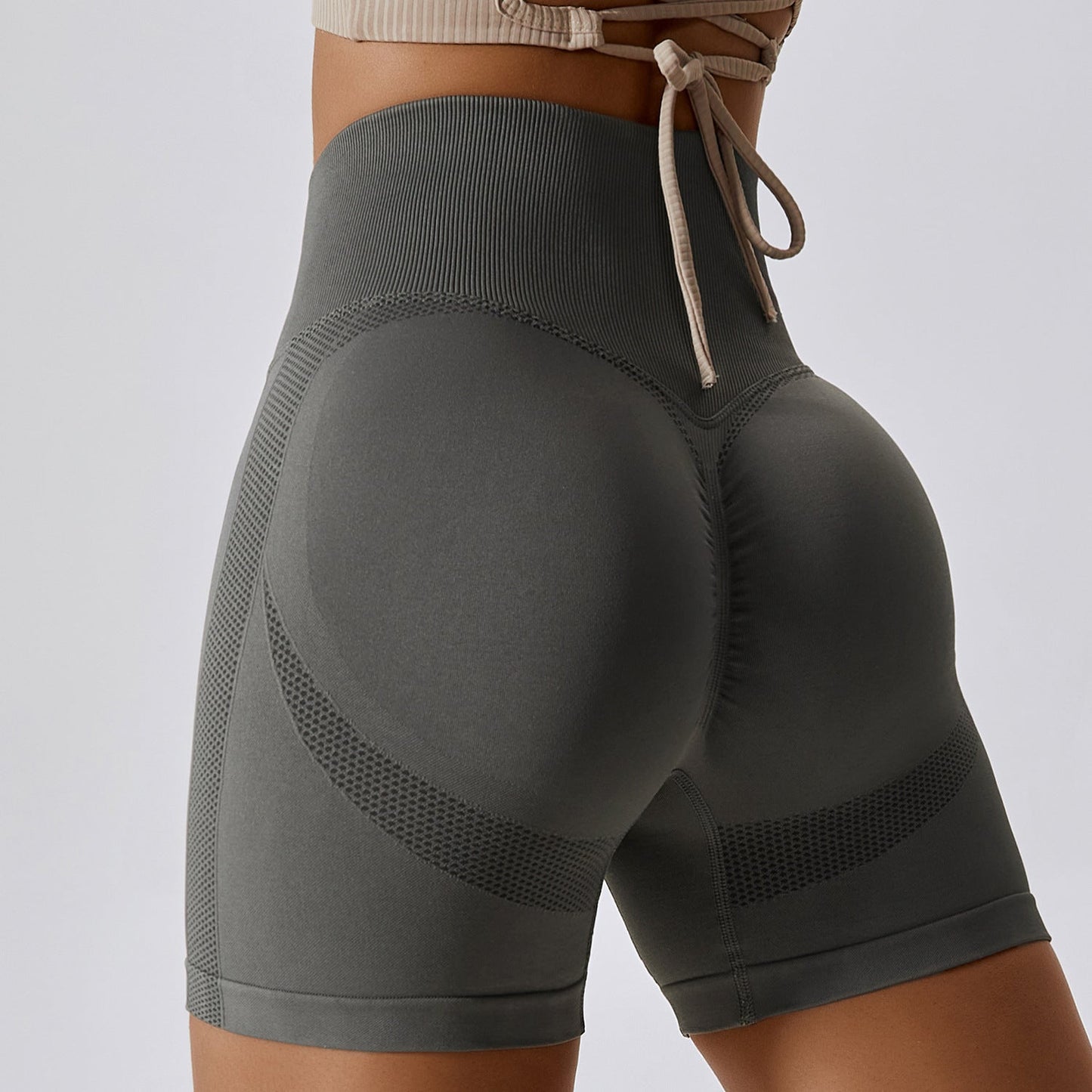 Shorts de Yoga Sans Couture pour Femmes - Allomarc.com