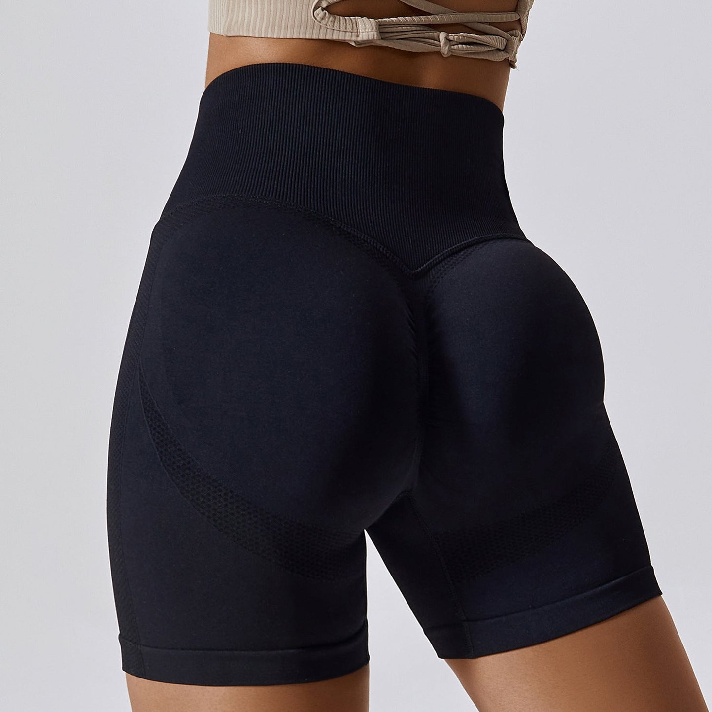 Shorts de Yoga Sans Couture pour Femmes - Allomarc.com