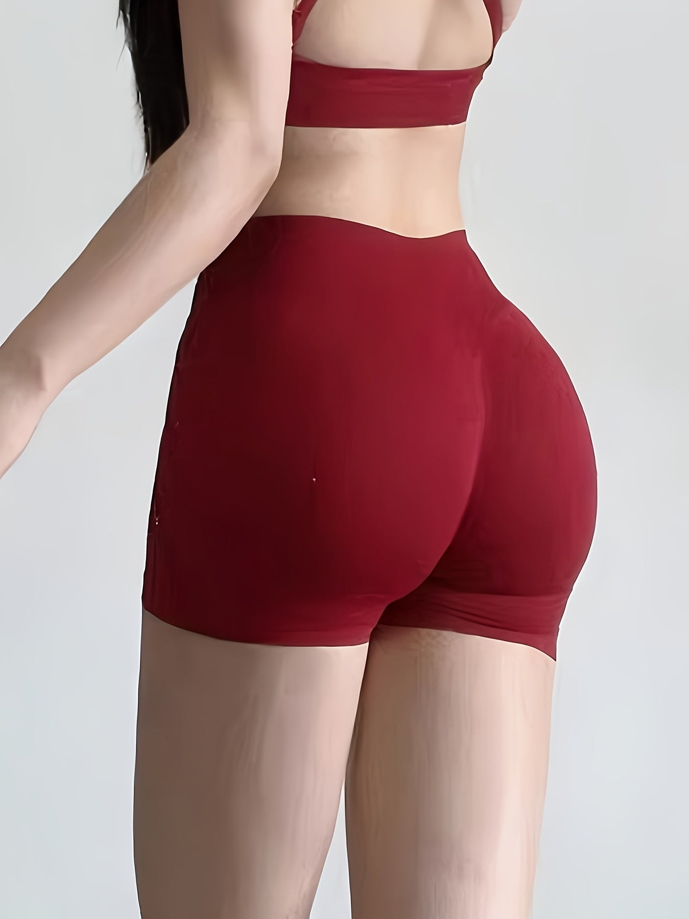 Shorts de Yoga Taille Haute - Sèche Rapidement & Résistants aux Squats - Allomarc.com