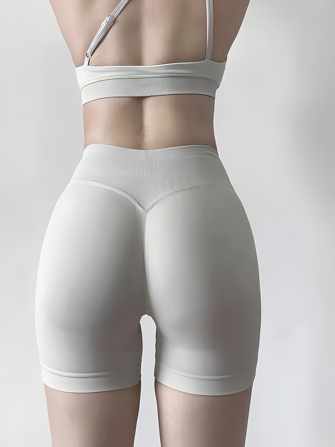 Shorts de Yoga Taille Haute - Sèche Rapidement & Résistants aux Squats - Allomarc.com