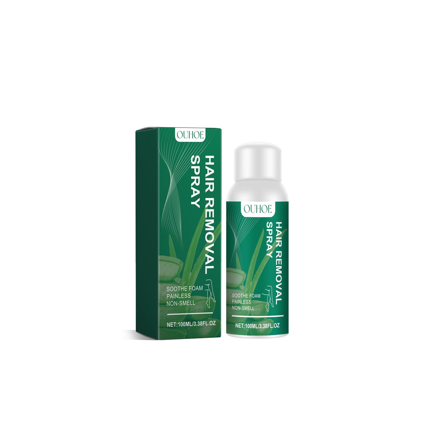 Spray Épilatoire Rapide et Doux pour Tout le Corps - Allomarc.com