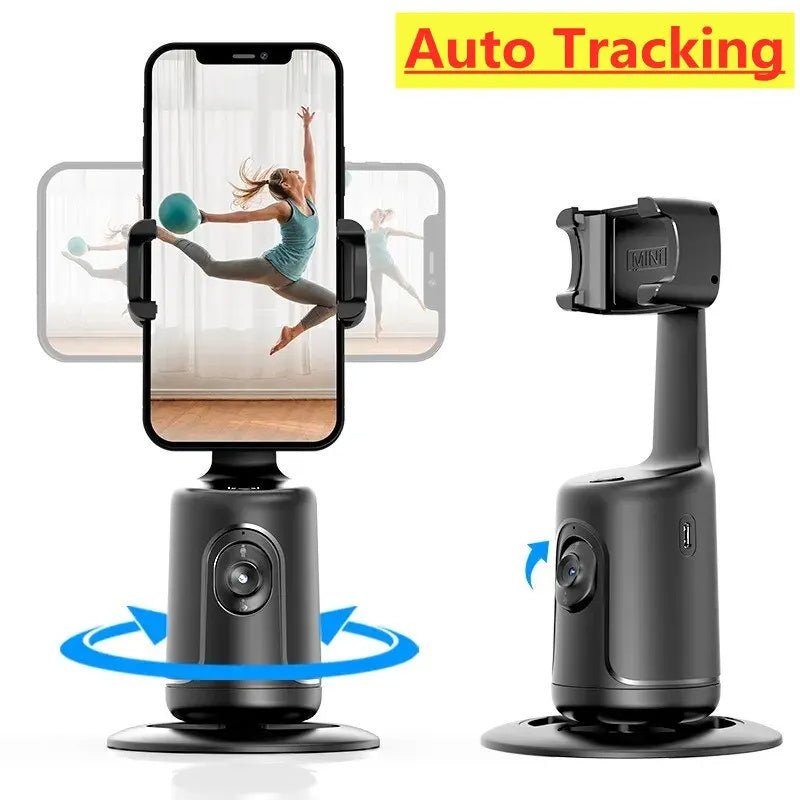 Stabilisateur Gimbal AI Intelligent avec Suivi de Visage 360° pour Smartphone - Allomarc.com
