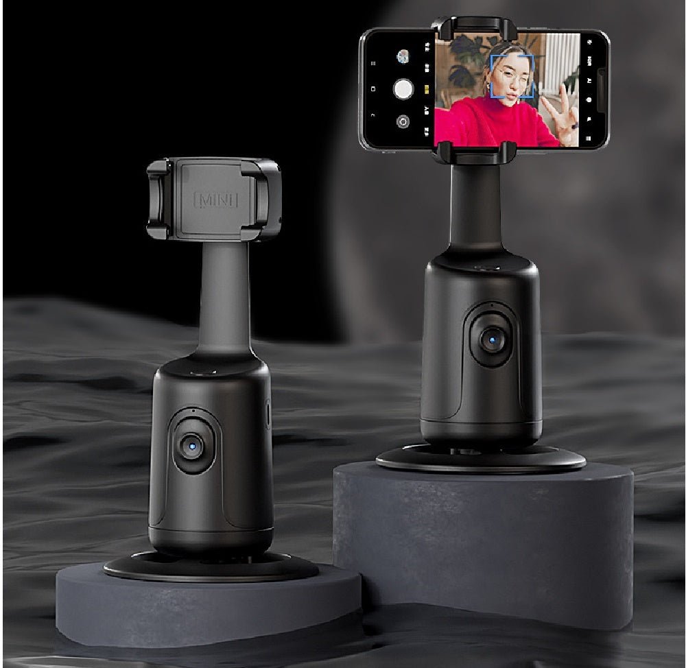 Stabilisateur Gimbal AI Intelligent avec Suivi de Visage 360° pour Smartphone - Allomarc.com