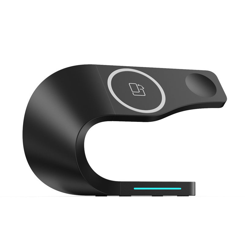 Support de Chargement Multi - Fonction Magnétique 15W Charge Rapide Sans Fil - Allomarc.com