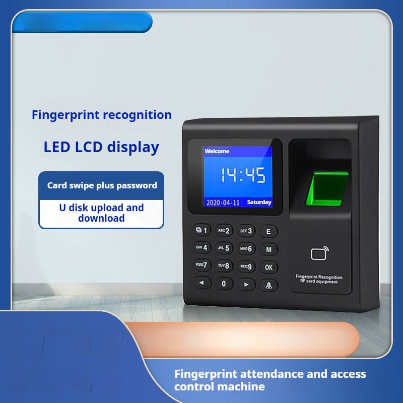 Système de Contrôle d'Accès et de Présence par Empreinte Digitale avec Clé USB - Allomarc.com