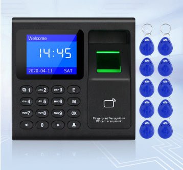 Système de Contrôle d'Accès et de Présence par Empreinte Digitale avec Clé USB - Allomarc.com