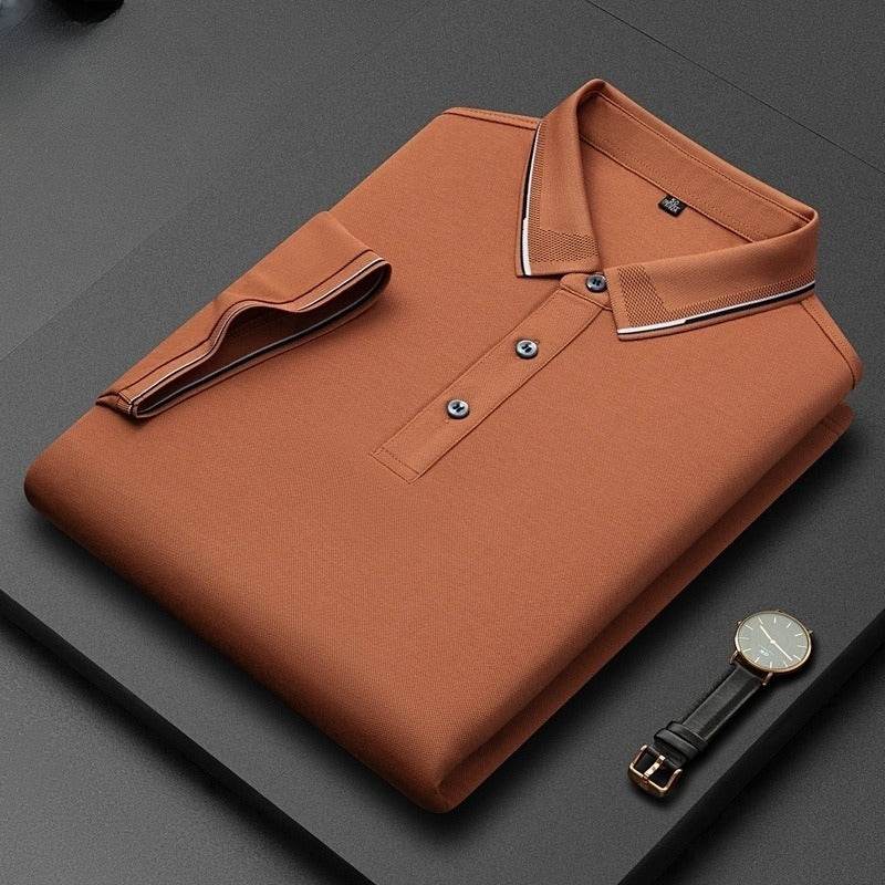 T-shirt en Soie Léger à Manches Courtes pour Hommes - Allomarc.com