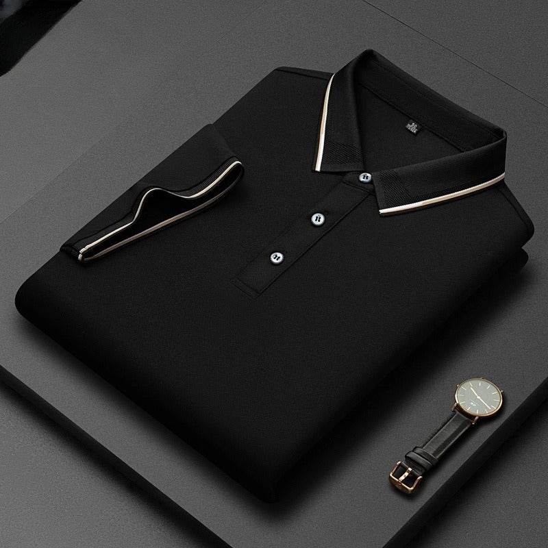 T-shirt en Soie Léger à Manches Courtes pour Hommes - Allomarc.com