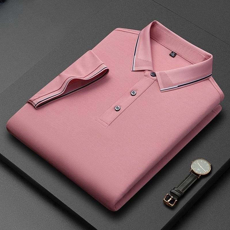 T-shirt en Soie Léger à Manches Courtes pour Hommes - Allomarc.com