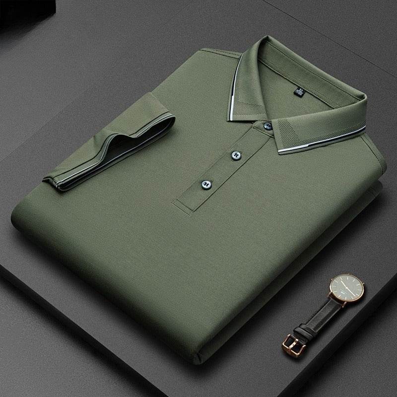 T-shirt en Soie Léger à Manches Courtes pour Hommes - Allomarc.com