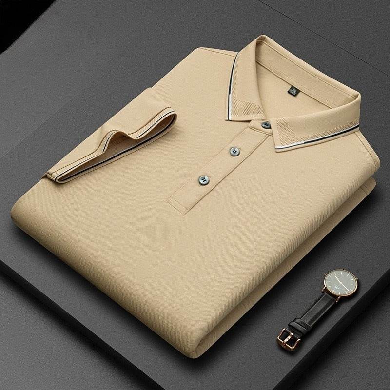 T-shirt en Soie Léger à Manches Courtes pour Hommes - Allomarc.com