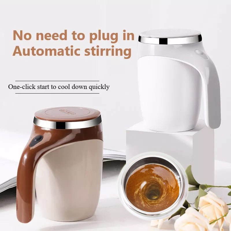 Tasse Électrique Automatique Rechargeable pour Mélanger les Boissons - Allomarc.com