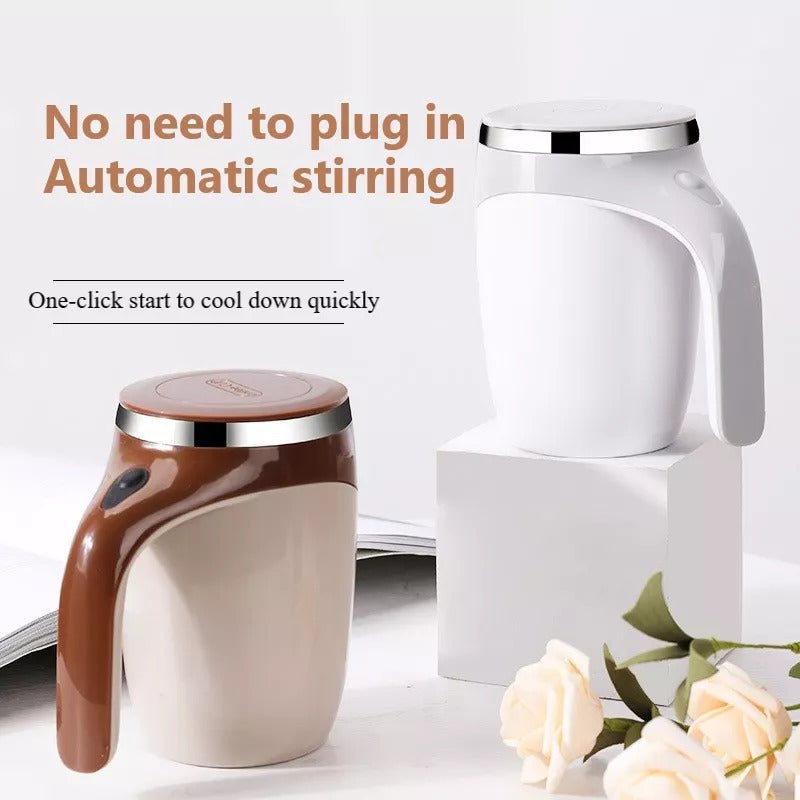 Tasse Électrique Automatique Rechargeable pour Mélanger les Boissons - Allomarc.com