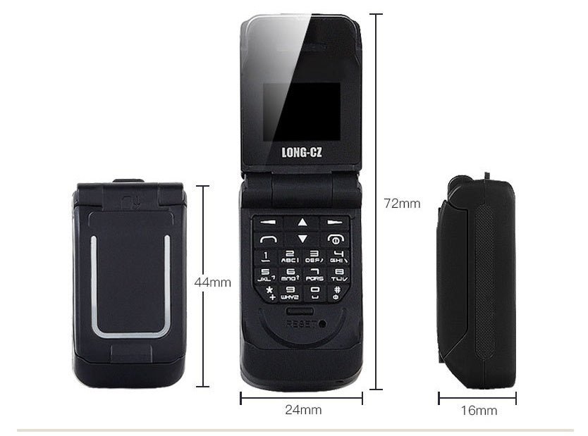 Téléphone Mini Flip : L'élégance au creux de votre main - Allomarc.com