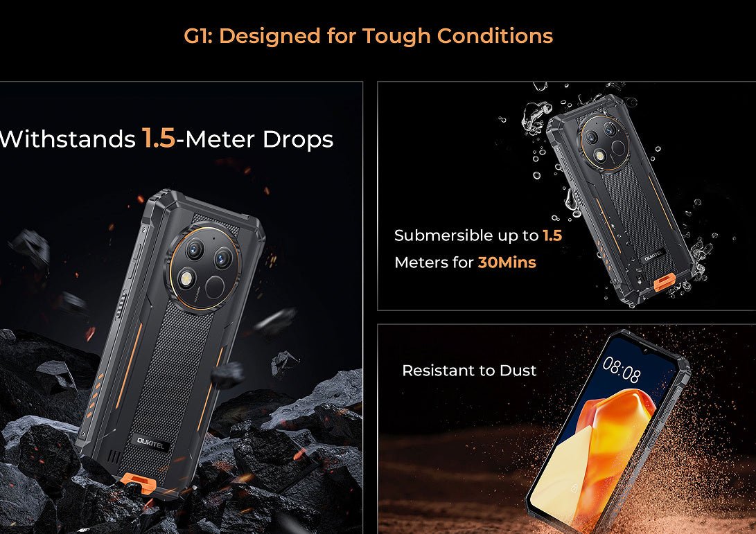 Téléphone Mobile OUKITEL G1 - Allomarc.com