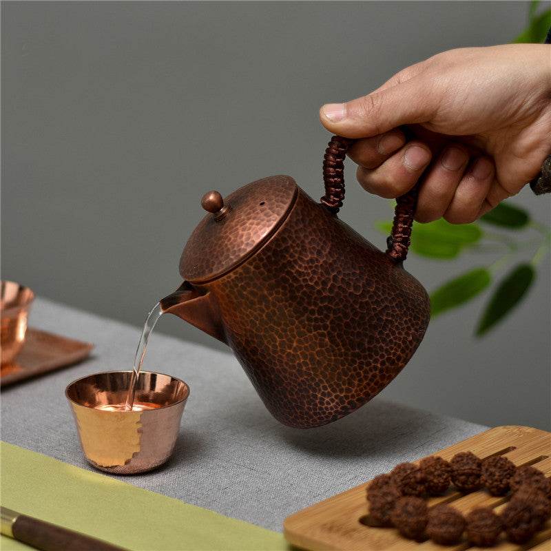 Théière en Cuivre Artisanale - Allomarc.com