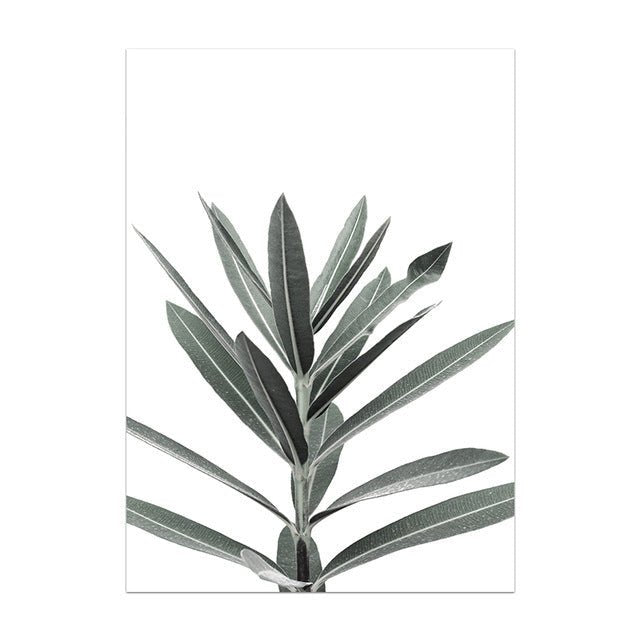 Toile de Décoration de Plantes Nordiques - Allomarc.com