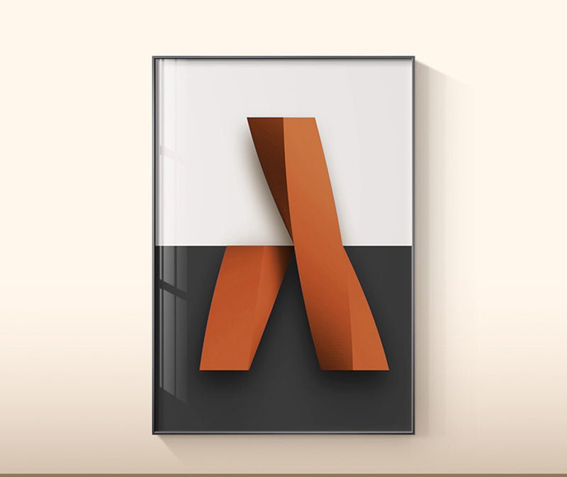 Toile Peinture Murale Art de Feuille de Plante - Allomarc.com