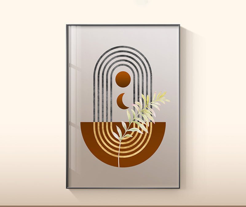 Toile Peinture Murale Art de Feuille de Plante - Allomarc.com