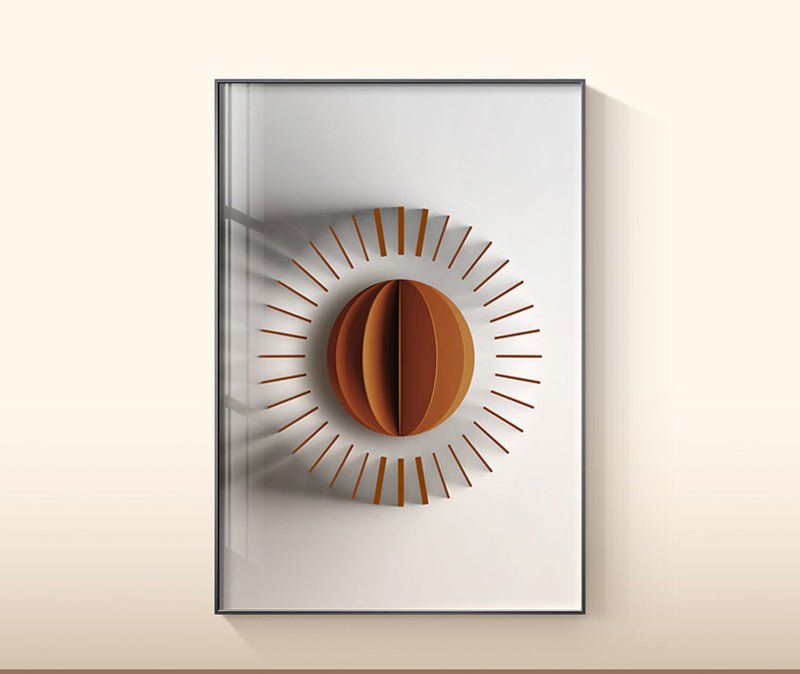 Toile Peinture Murale Art de Feuille de Plante - Allomarc.com