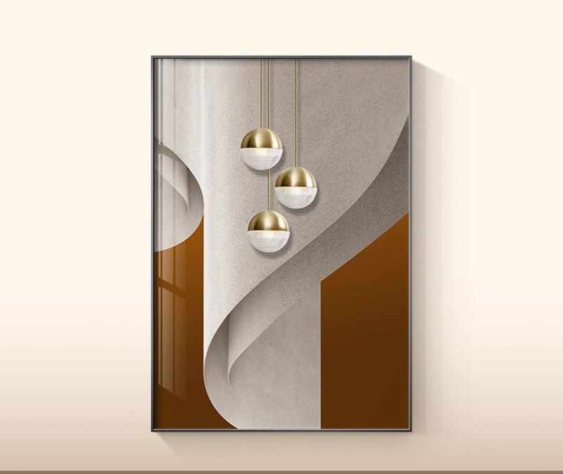 Toile Peinture Murale Art de Feuille de Plante - Allomarc.com