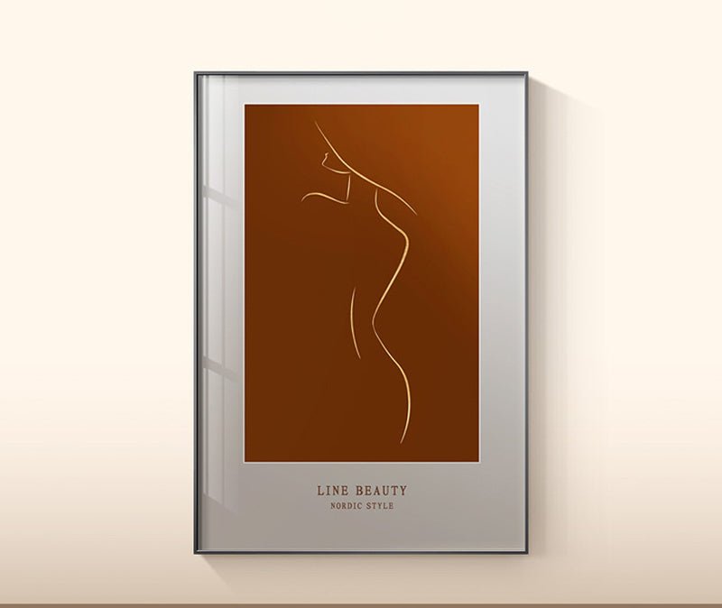 Toile Peinture Murale Art de Feuille de Plante - Allomarc.com