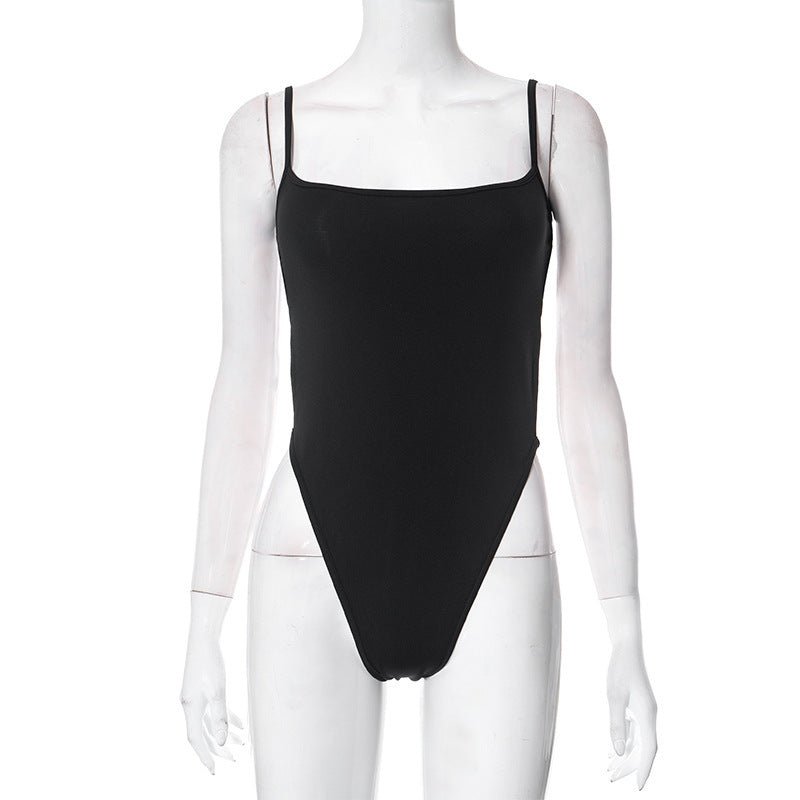 Top sans manches à bretelles spaghetti pour femmes - Allomarc.com