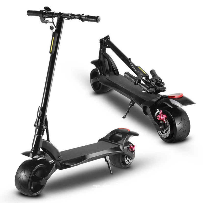 Trottinette Pliable Double Drive avec Large Pneus - Allomarc.com