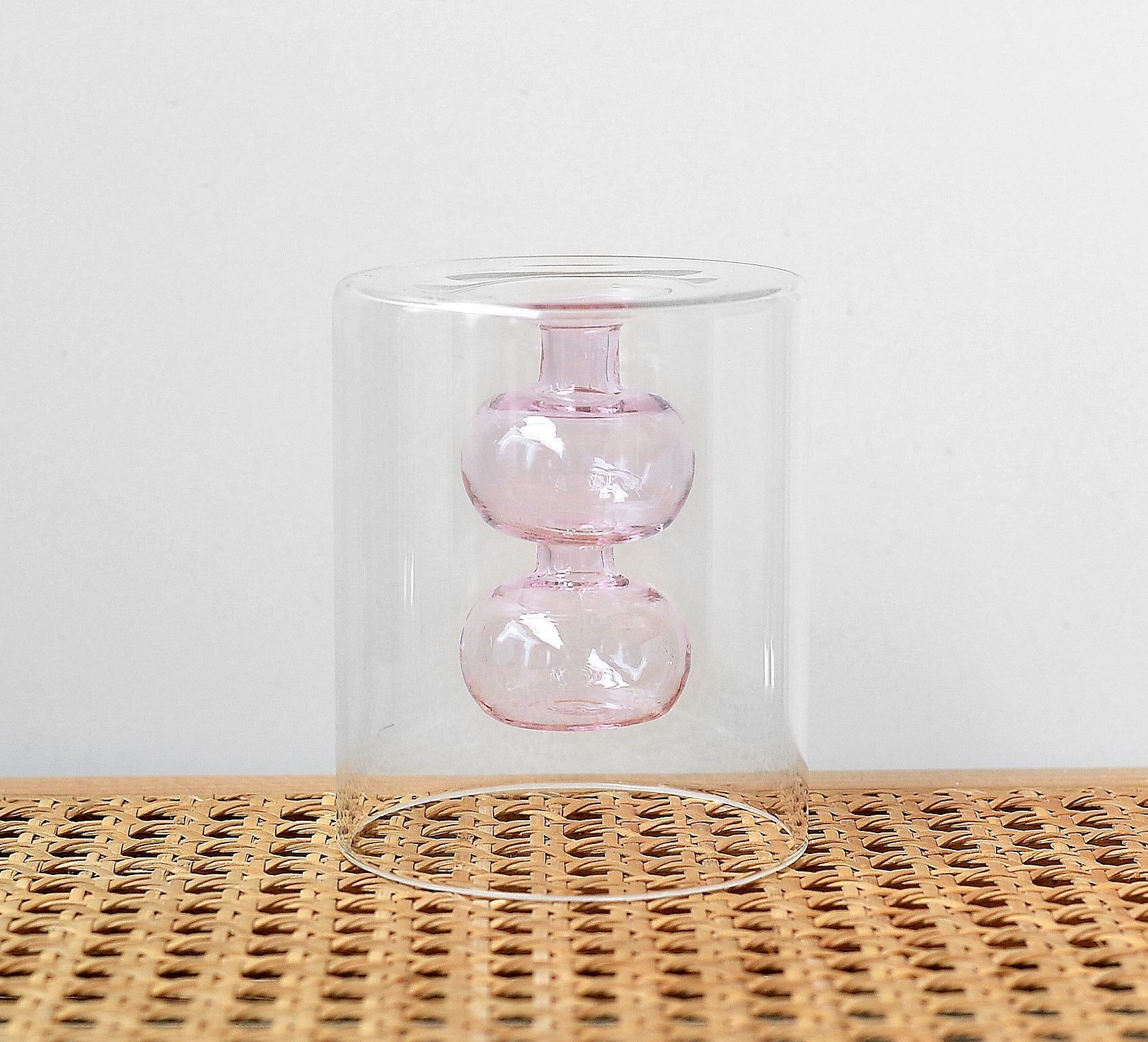 Vase en Verre Coloré Style Rétro pour Plantes Hydroponiques - Allomarc.com