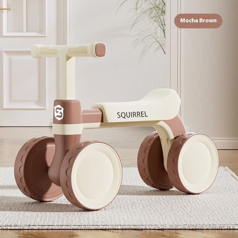 Vélo d'équilibre pour enfants à quatre roues sans pédales - Allomarc.com