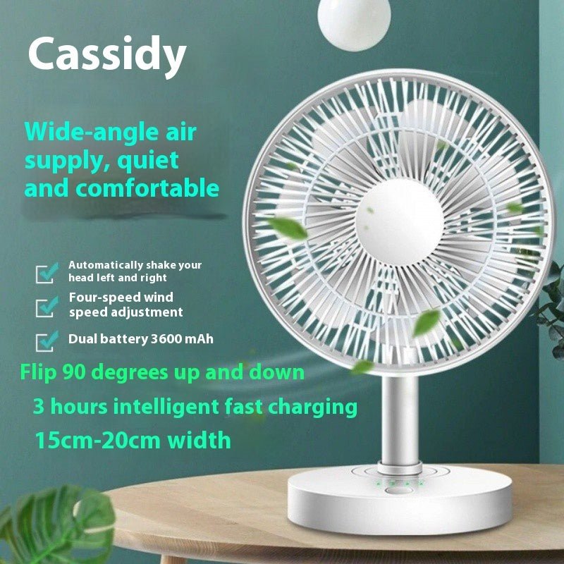 Ventilateur de Bureau et de Dortoir USB Silent Wind Mini Clip - Allomarc.com