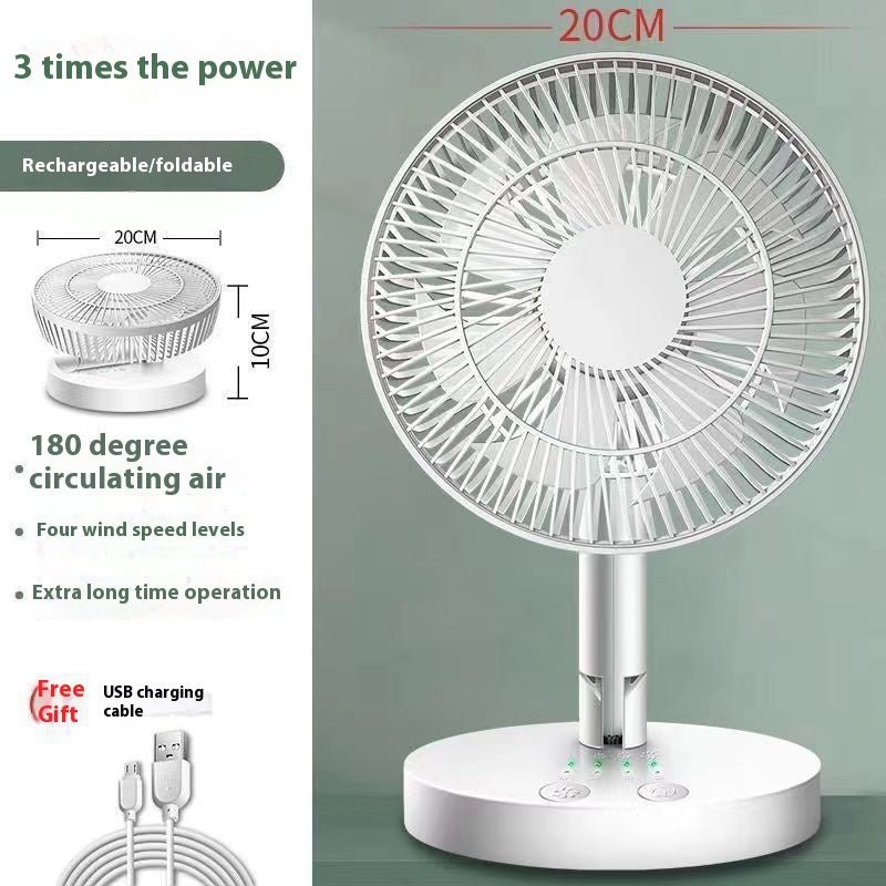 Ventilateur de Bureau et de Dortoir USB Silent Wind Mini Clip - Allomarc.com