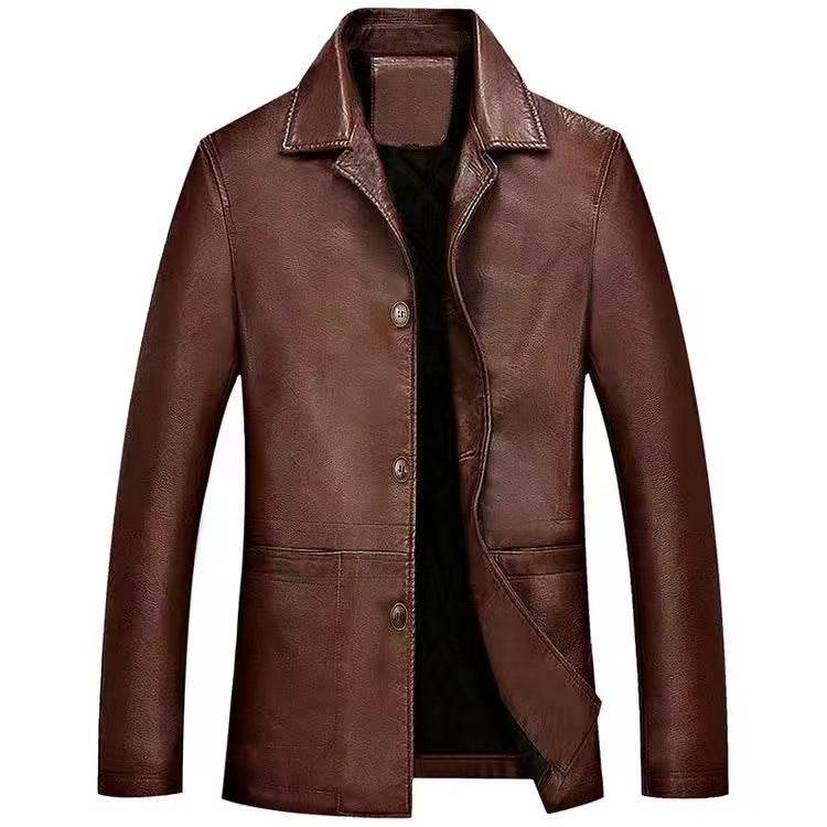 Veste en Cuir Automnale pour Jeunes et Adultes - Allomarc.com
